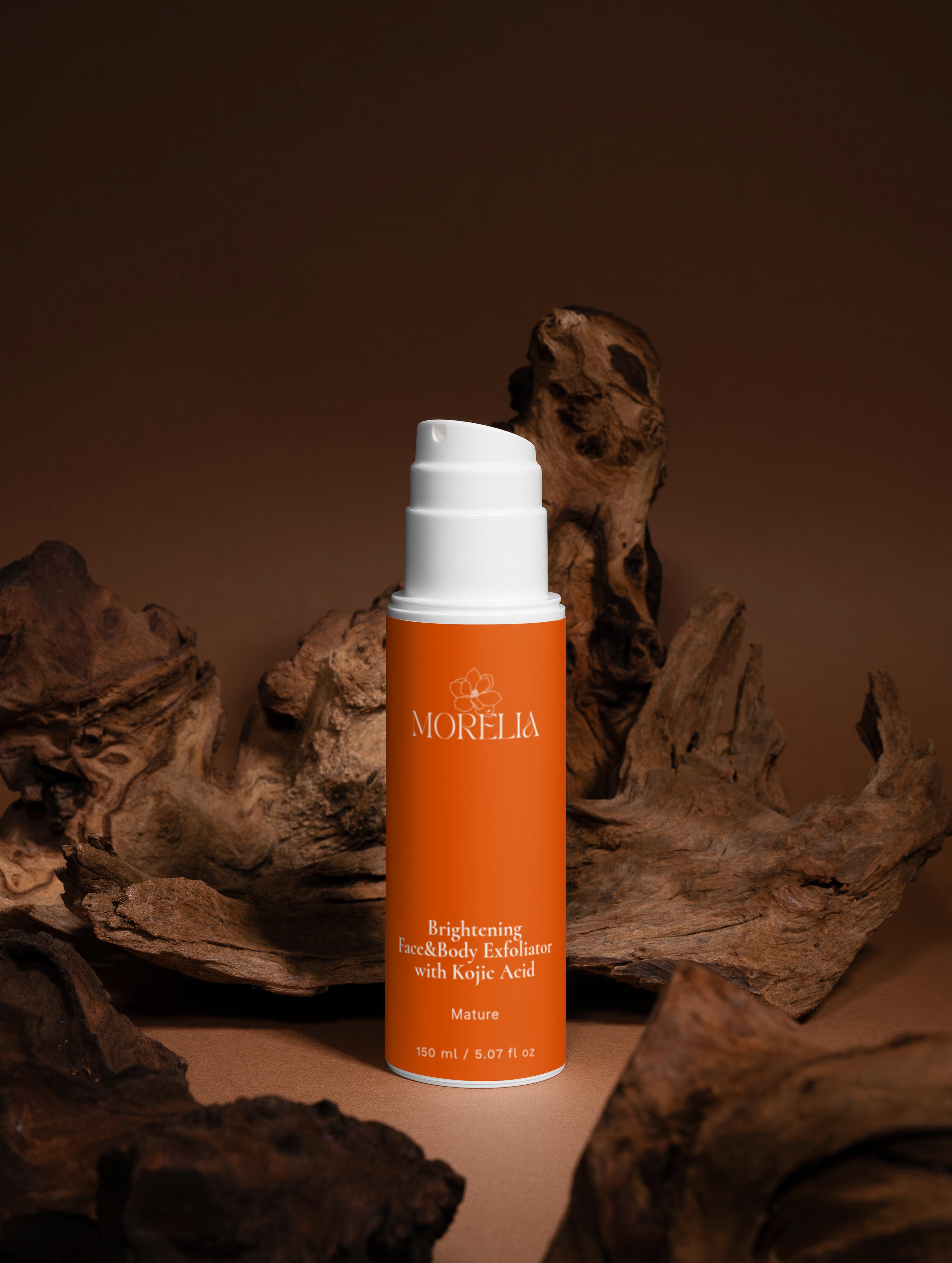 Brightening Face&Body Exfoliator with Kojic Acid