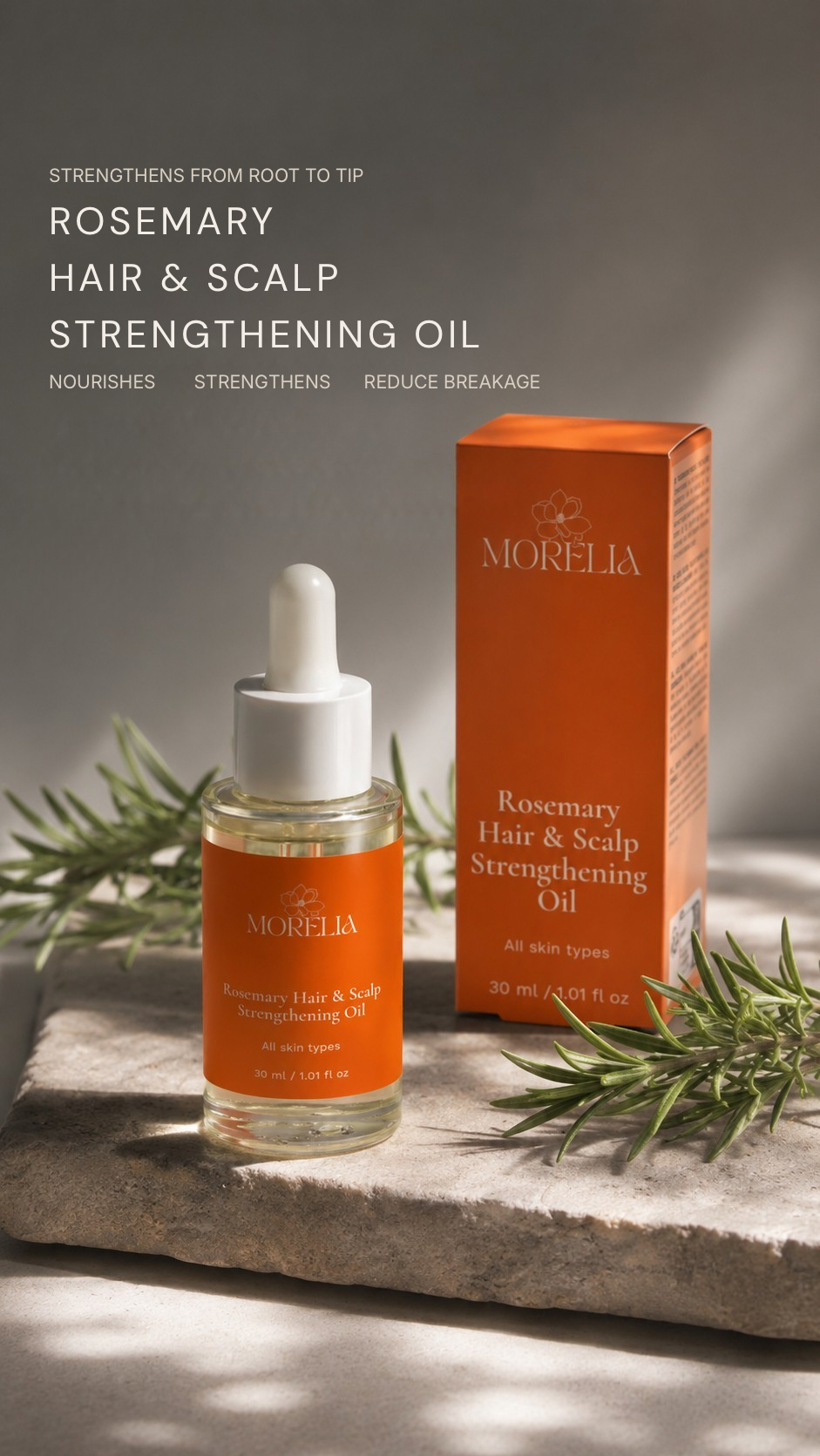 Rosemary Hair & Scalp Strengthening Oil
